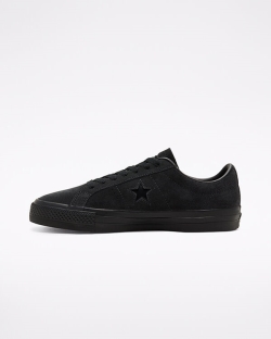 Converse Suede CONS One Star Pro Férfi Rövidszárú Fekete | LIVXUWH-HU